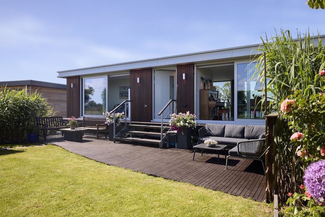 Wonen op het water Foto